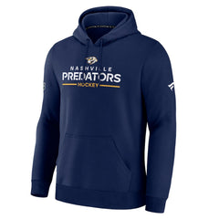 Nashville Predators Fanatics Authentic Pro Primary Hoodie - Navy - NHL