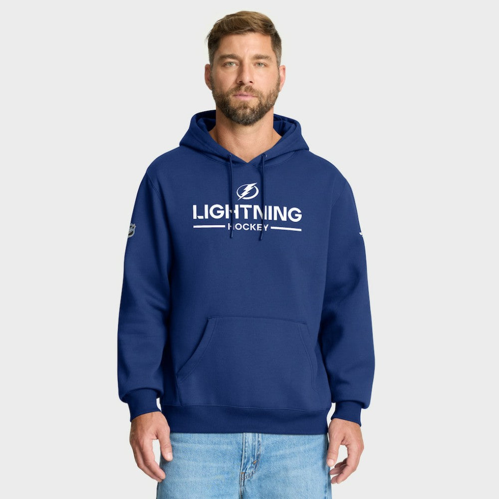 Tampa Bay Lightning Fanatics Authentic Pro Primary Hoodie - Blue - NHL