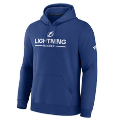 Tampa Bay Lightning Fanatics Authentic Pro Primary Hoodie - Blue - NHL