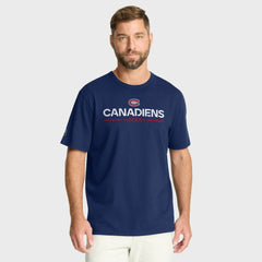 Montreal Canadiens Fanatics Authentic Pro Primary T-Shirt - Navy - NHL