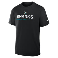 San Jose Sharks Fanatics Authentic Pro Primary T-Shirt - Black - NHL