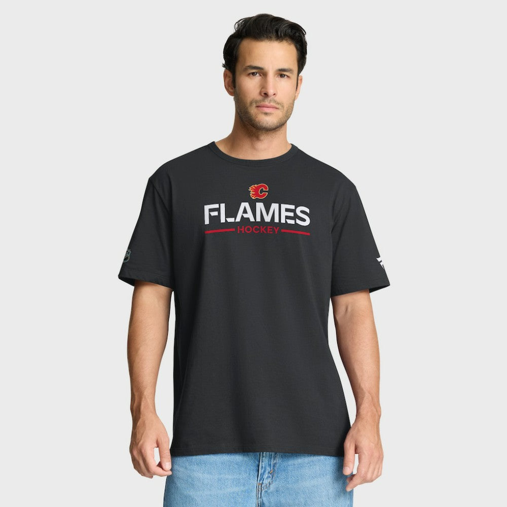 Calgary Flames Fanatics Authentic Pro Primary T-Shirt - Black - NHL