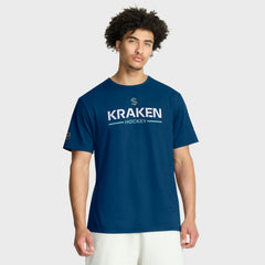 Seattle Kraken Fanatics Authentic Pro Primary T-Shirt - Deep Sea Blue - NHL