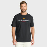 Chicago Blackhawks Fanatics Authentic Pro Primary T-Shirt - Black - NHL