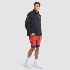 Philadelphia Flyers Fanatics Authentic Pro Rink Raglan Quarter-Zip Pullover - Black - NHL
