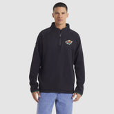 Minnesota Wild Fanatics Authentic Pro Rink Raglan Quarter-Zip Pullover - Black - NHL