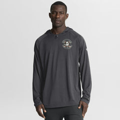 Anaheim Ducks Fanatics Authentic Pro Rink Hoodie - Charcoal - NHL