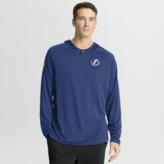 Tampa Bay Lightning Fanatics Authentic Pro Rink Hoodie - Blue - NHL