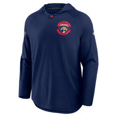 Florida Panthers Fanatics Authentic Pro Rink Raglan Hoodie - Navy - NHL