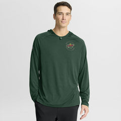 Minnesota Wild Fanatics Authentic Pro Rink Hoodie - Green - NHL