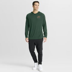 Minnesota Wild Fanatics Authentic Pro Rink Hoodie - Green - NHL