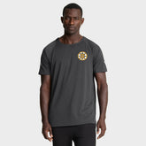 Boston Bruins Fanatics Authentic Pro Rink Raglan Performance T-Shirt - Charcoal - NHL