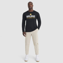 Boston Bruins Fanatics Authentic Pro Rink Tech Long Sleeve T-Shirt - Black - NHL