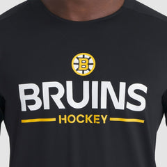 Boston Bruins Fanatics Authentic Pro Rink Tech Long Sleeve T-Shirt - Black - NHL