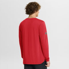 Calgary Flames Fanatics Authentic Pro Rink Tech Long Sleeve T-Shirt - Red - NHL