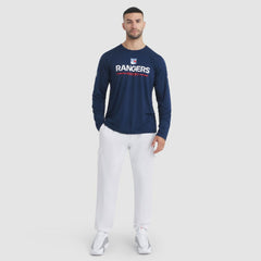 New York Rangers Fanatics Authentic Pro Rink Tech Long Sleeve T-Shirt - Navy - NHL