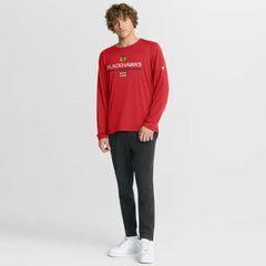Chicago Blackhawks Fanatics Authentic Pro Centennial Rink Tech Long Sleeve T-Shirt - Red - NHL