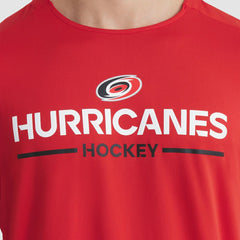 Carolina Hurricanes Fanatics Authentic Pro Rink Tech T-Shirt - Red - NHL