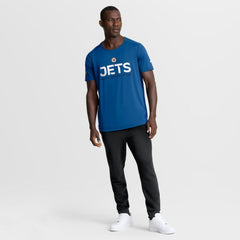 Winnipeg Jets Fanatics Authentic Pro Rink Tech T-Shirt - Blue - NHL