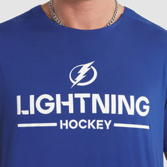 Tampa Bay Lightning Fanatics Authentic Pro Rink Tech T-Shirt - Blue - NHL