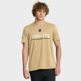 Vegas Golden Knights Fanatics Authentic Pro Rink Tech T-Shirt - Gold - NHL