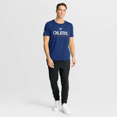 Edmonton Oilers Fanatics Authentic Pro Rink Tech T-Shirt - Royal - NHL