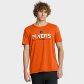 Philadelphia Flyers Fanatics Authentic Pro Rink Tech T-Shirt - Orange - NHL