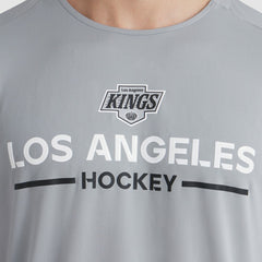 Los Angeles Kings Fanatics Authentic Pro Rink Tech T-Shirt - Gray - NHL
