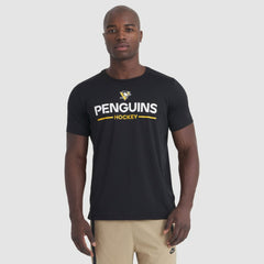 Pittsburgh Penguins Fanatics Authentic Pro Rink Tech T-Shirt - Black - NHL