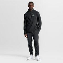 Dallas Stars Fanatics Authentic Pro Rink Training Quarter-Zip Pullover - Black - NHL
