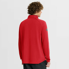 Chicago Blackhawks Fanatics Authentic Pro Rink Training Quarter-Zip Pullover - Red - NHL