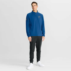 St. Louis Blues Fanatics Authentic Pro Rink Training Quarter-Zip Pullover - Blue - NHL