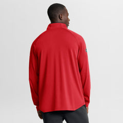 New Jersey Devils Fanatics Authentic Pro Rink Training Quarter-Zip Pullover - Red - NHL