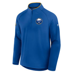 Buffalo Sabres Fanatics Authentic Pro Rink Training Quarter-Zip Pullover - Royal - NHL