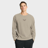 Washington Capitals Fanatics Authentic Pro Road Tri-Blend Sweatshirt - Tan - NHL