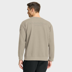 Washington Capitals Fanatics Authentic Pro Road Tri-Blend Sweatshirt - Tan - NHL