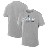 Seattle Kraken Fanatics Authentic Pro Primary T-Shirt - Gray - NHL