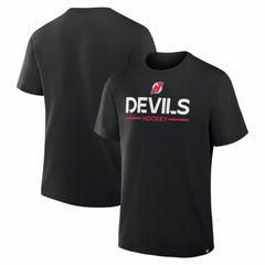 New Jersey Devils Fanatics Authentic Pro Primary T-Shirt - Black - NHL