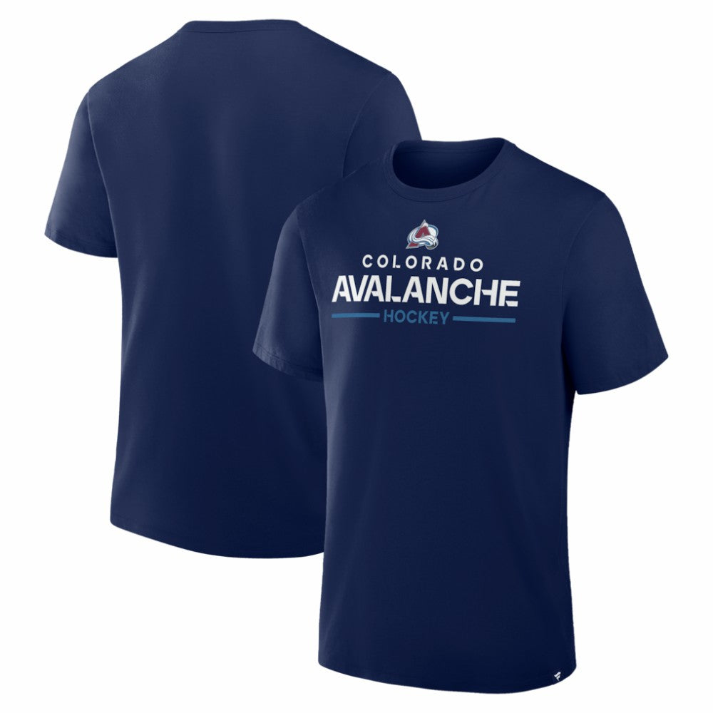 Colorado Avalanche Fanatics Authentic Pro Primary T-Shirt - Navy - NHL