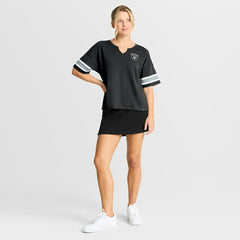 Las Vegas Raiders Women's Redzone Curl Route T-Shirt Black | Fanatics