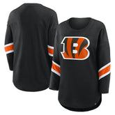 Cincinnati Bengals Women's Redzone 3/4-Sleeve T-Shirt Black | Fanatics
