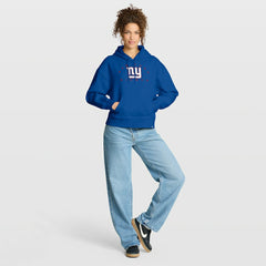 New York Giants Women's Eligible Receiver Legacy Pullover Hoodie Royal | Fanatics