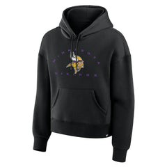 Minnesota Vikings Women's Eligible Receiver Legacy Pullover Hoodie Black | Fanatics
