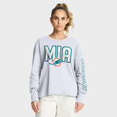 Miami Dolphins Women's Hometown Legacy Long Sleeve T-Shirt White | Fanatics