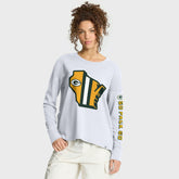 Green Bay Packers Women's Hometown Legacy Long Sleeve T-Shirt White | Fanatics