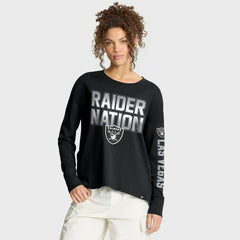 Las Vegas Raiders Women's Hometown Legacy Long Sleeve T-Shirt Black | Fanatics