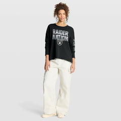 Las Vegas Raiders Women's Hometown Legacy Long Sleeve T-Shirt Black | Fanatics