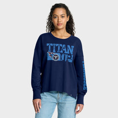 Tennessee Titans Women's Hometown Legacy Long Sleeve T-Shirt Navy | Fanatics