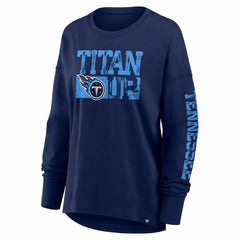 Tennessee Titans Women's Hometown Legacy Long Sleeve T-Shirt Navy | Fanatics