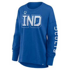 Indianapolis Colts Women's Hometown Legacy Long Sleeve T-Shirt Royal | Fanatics